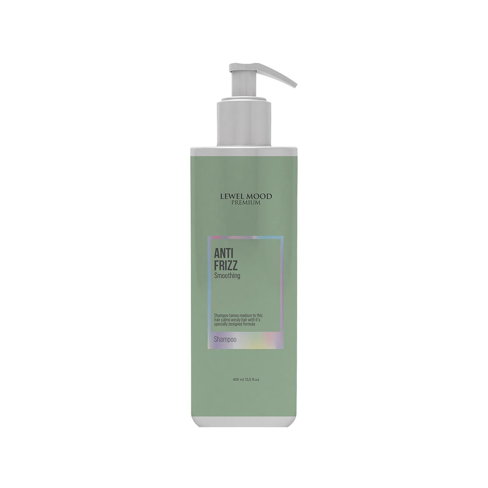 Lewel Mood Anti-Frizz Shampoo for Frizzy & Unruly Hair - Premium Hair Care, 13.53 fl oz - Shampoo