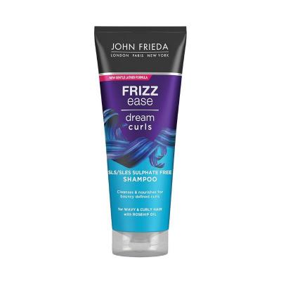 John Frieda Frizz Ease Dream Curls Shampoo for Curly Hair - Curl Defining, Rosehip Oil Infused, 8.45 fl oz John Frieda Curly Hair Shampoo - Frizz Ease Dream Curls curly hair shampoo, frizz ease shampoo, John Frieda Dream Curls, rosehip oil hair care, curl defining shampoo, curly hair care, hair nourishment, moisturizing shampoo, frizz reduction, curl enhancement, wavy hair shampoo, daily use shampoo, sulfate free shampoo, natural ingredients hair care