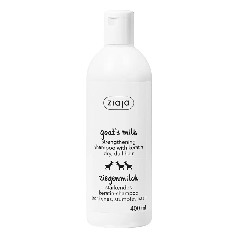 Ziaja Goat's Milk Strengthening Shampoo with Keratin 400 ml