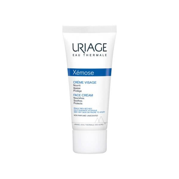 Uriage Xemose Face Cream - Gentle Moisturizing Cream for Dry Skin, 1.35 fl oz - Face Cream