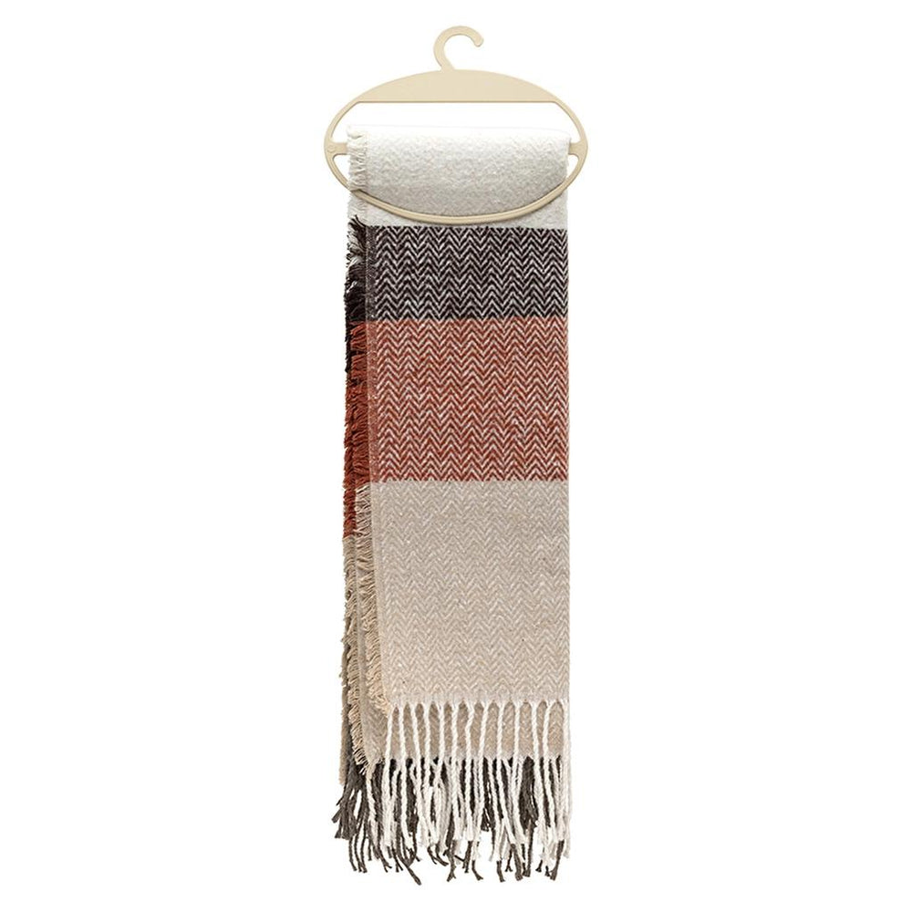 Eklips Coffee Beige Scarf for Warm Winter Comfort