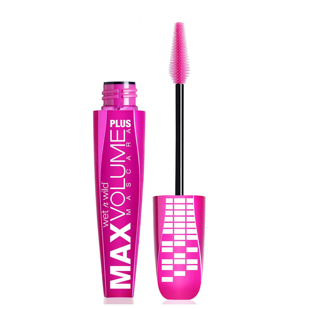 Wet n Wild Max Volume Plus Mascara - Volumizing, Lengthening & Nourishing Formula for Dramatic Lashes - Mascara