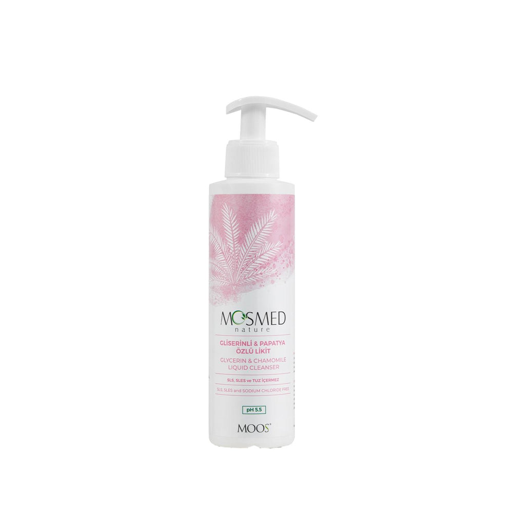 Moos Liquid Cleanser for Sensitive Skin - Gentle Glycerin & Chamomile Extract Cleansing Solution Moos Sensitive Skin Liquid Cleanser - Glycerin & Chamomile sensitive skin cleanser, glycerin liquid cleanser, chamomile extract skincare, gentle cleansing product, moisturizing skincare liquid, skincare for sensitive skin, natural ingredients, glycerin, chamomile, liquid cleanser, facial cleanser