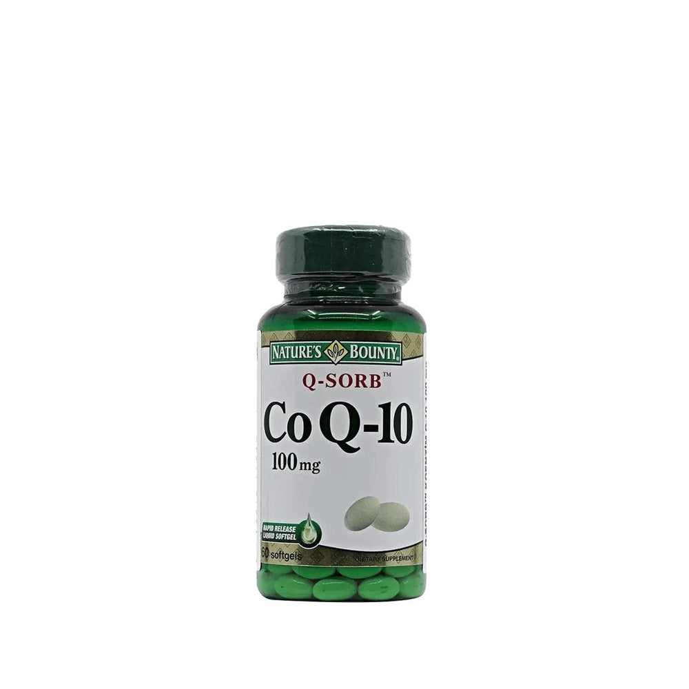 Nature's Bounty Coenzyme Q-10 100 Mg Q-Sorb 60 Capsules - Antioxidant Supplement for Heart Health & Energy Nature's Bounty Coenzyme Q-10 100 Mg - Heart Health & Energy Coenzyme Q-10 supplement, Q-10 100 Mg, Antioxidant supplement, Heart health support, Energy production supplement, Dietary Supplement, Health and Wellness, Nutritional Supplements, Heart Health, Energy Boost, Antioxidants