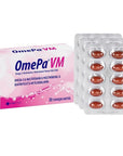 OmePa VM: Comprehensive Multivitamin & Multimineral Supplement with Omega-3 for Heart Health, Immune Support & Prenatal Nutrition - 30 Softgels - image 4