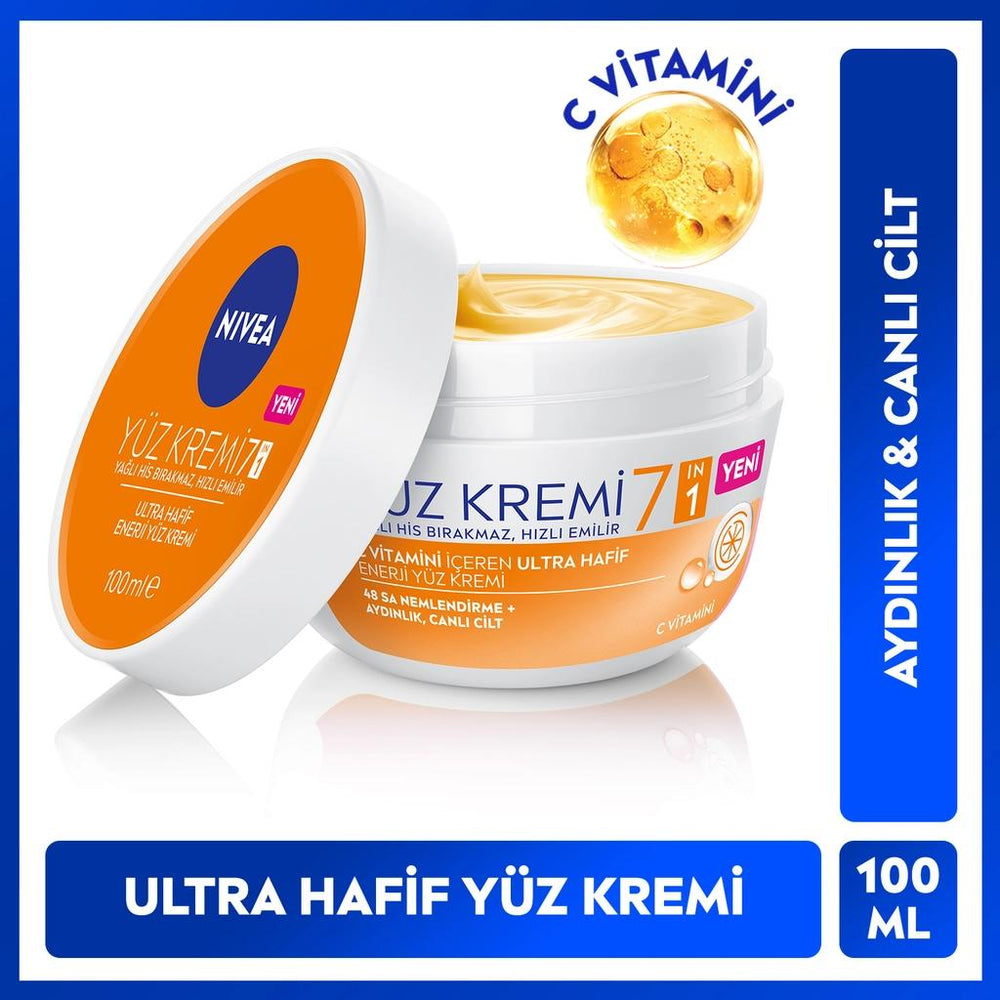 Nivea C Vitamin Ultra Light Energy Face Moisturizer 100 ml