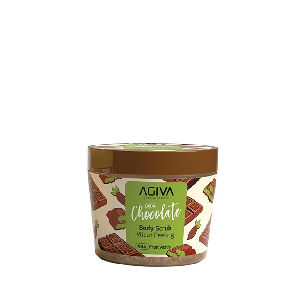 Agiva Dubai Chocolate Body Scrub for Smooth Skin 300 ml