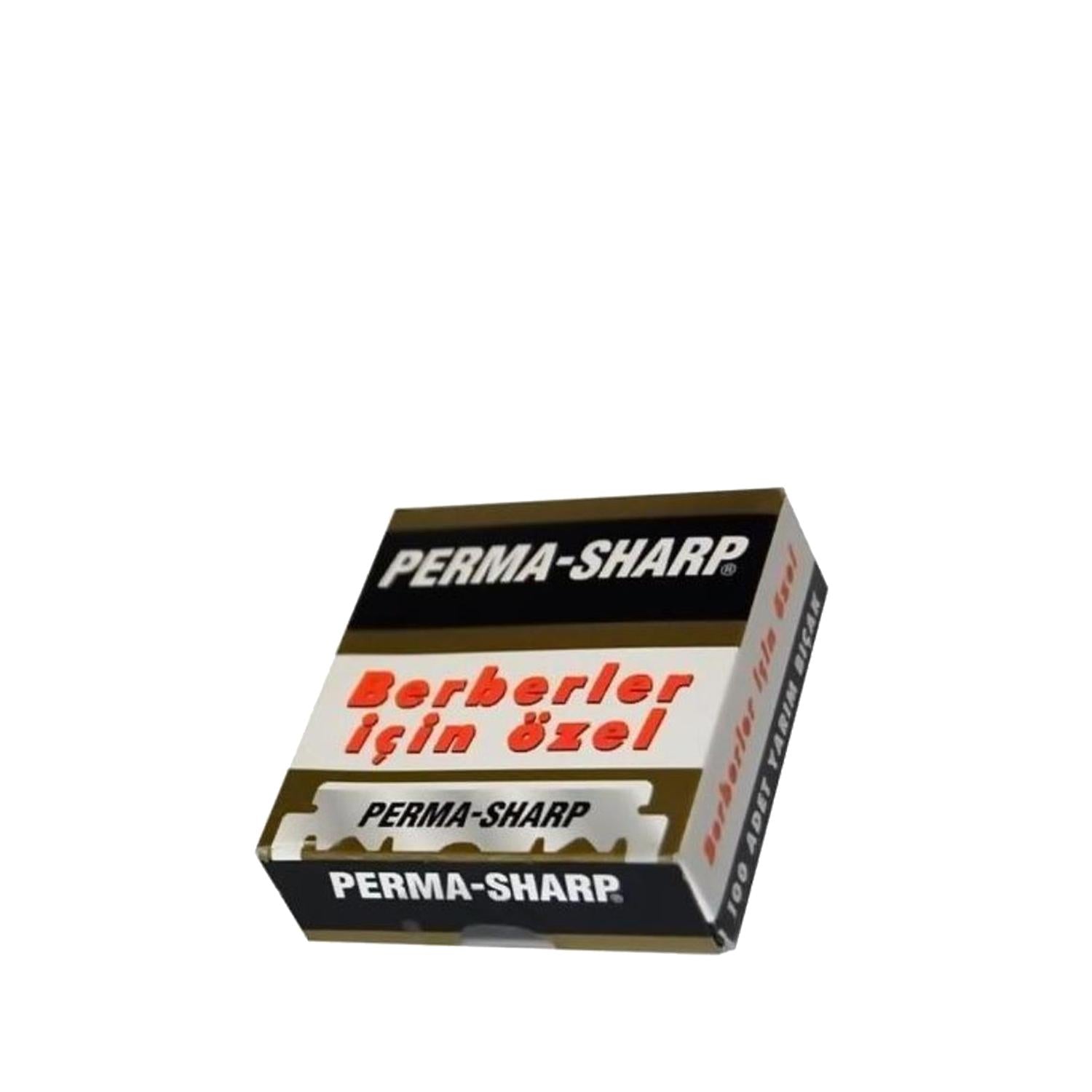 Perma-Sharp Half Blades for Barbers 100-Pack