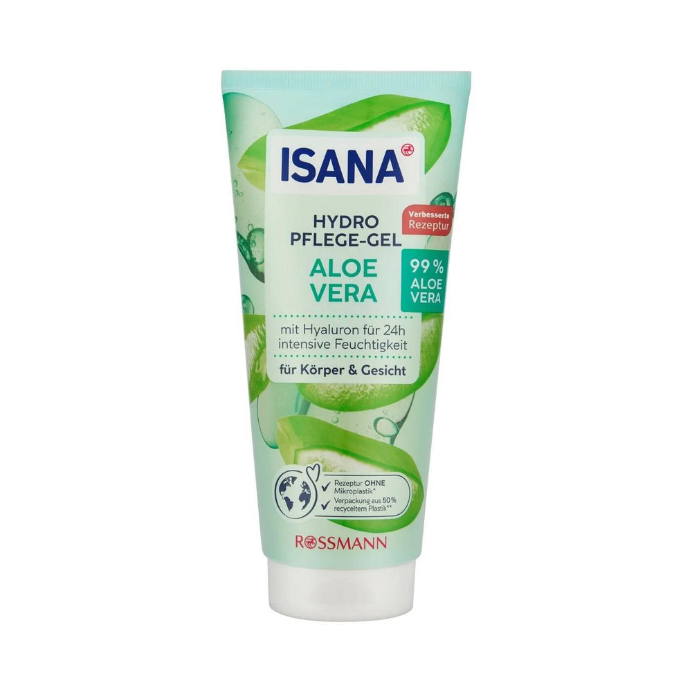 Isana 99% Aloe Vera Hydro Care Gel for Intense Hydration 200ml