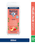 Le Petit Marseillais White Peach & Nectarine Shower Gel - Gentle & Moisturizing for the Whole Family - view 2