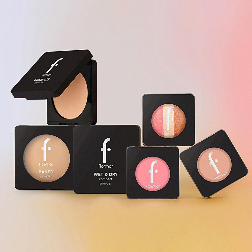 Flormar Compact Powder Pudra 092 Medium Soft Peach - Matte Finish, High Coverage Makeup for Natural Look - view 6