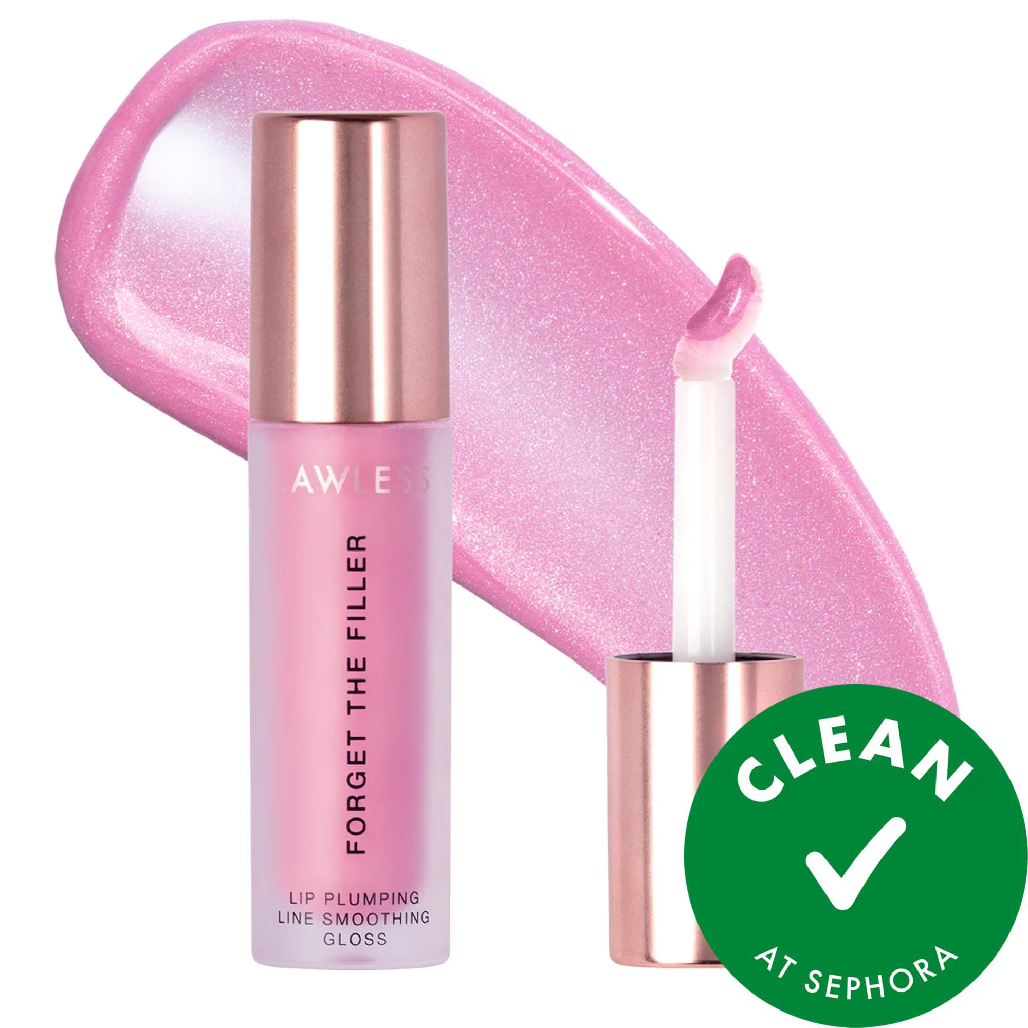 Forget The Filler Lip Plumper: Hydrating Lip Smoothing Gloss for Visibly Fuller Lips | Vegan & Cruelty-Free MAXI-LIP™ Formula Forget The Filler Lip Plumper | Hydrating Gloss for Fuller Lips lip plumper, lip gloss, lip volumizer, lip smoothing gloss, vegan lip gloss, cruelty-free lip plumper, hydrating lip gloss, lip plumping gloss for thin lips, lip gloss for dry lips, MAXI-LIP lip plumper, lip hydration, lip care, fuller lips, smooth lips, vegan beauty, cruelty-free beauty, ethical beauty, lip treatment, l