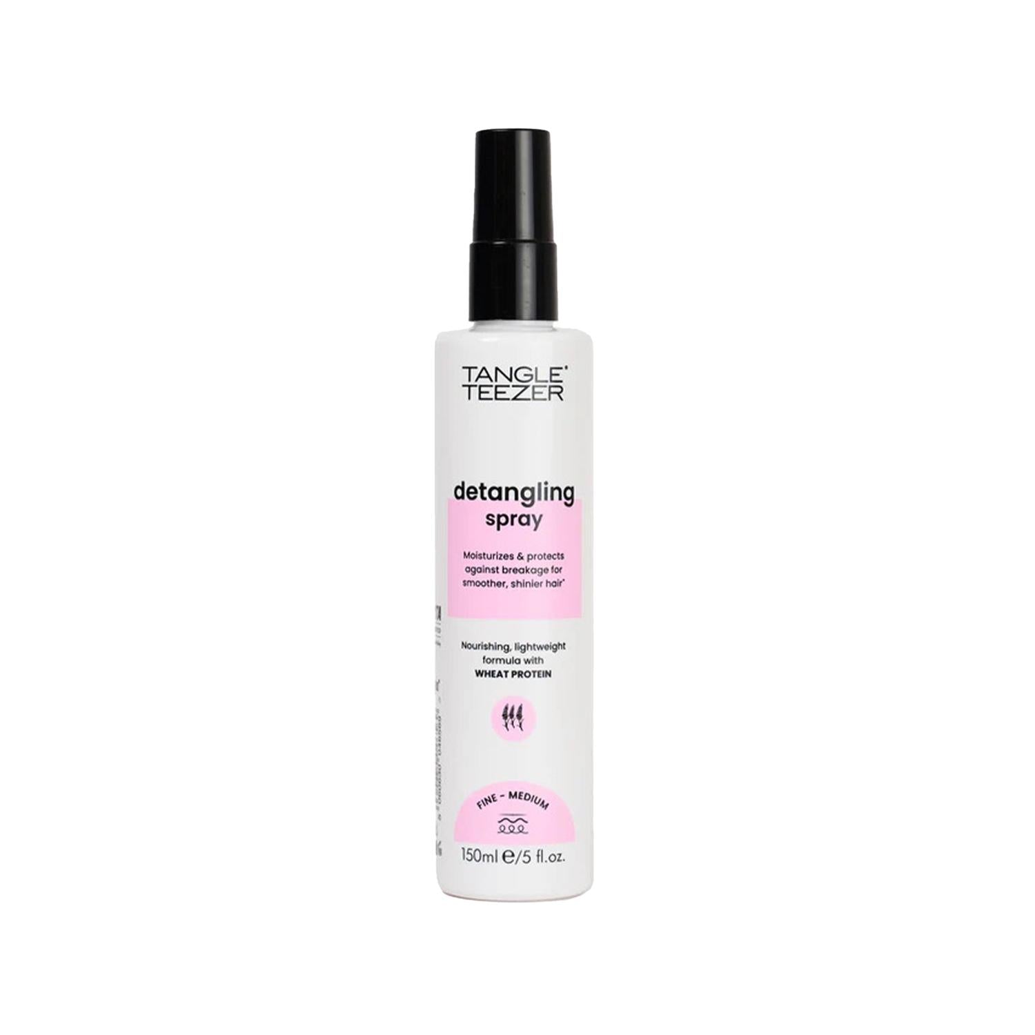 Tangle Teezer Detangling Spray for Fine & Normal Hair - Wheat Protein, 150ml Tangle Teezer Detangling Spray for Fine Hair - 150ml detangling spray, wheat protein hair care, fine hair products, normal hair detangler, Tangle Teezer, hair detangling spray, hair care, hair products, detangling, hair detangler, fine hair detangling, normal hair care, wheat protein benefits, hair nourishment, combing ease