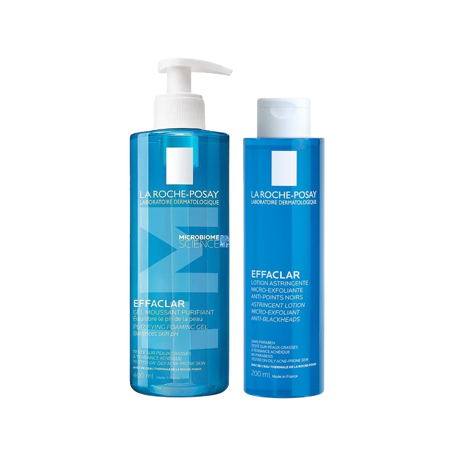 La Roche Posay Effaclar Skincare Set for Oily Skin - Gentle Cleanser &amp; Pore Tightening Solution La Roche Posay Effaclar for Oily Skin - Gentle &amp; Effective La Roche Posay Effaclar, Skincare for oily skin, Gentle cleanser for oily skin, Pore tightening skincare, Acne control skincare set, Oily skin solutions, Skincare routine, Dermatologically tested products