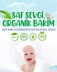 Wee Baby Organic Diaper Cream, 5.07 fl oz - Natural, Vegan, Dermatologically Tested Baby Care - Baby Care