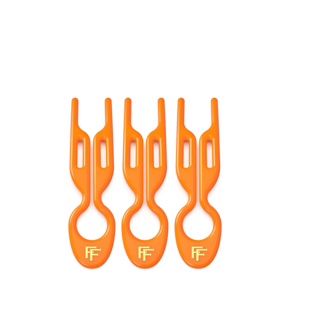 Fiona Franchimon No. 1 Hairpin in Tangerine Orange 3-Pack