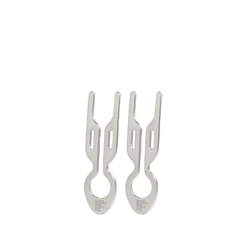 Fiona Franchimon No 1 Hairpin Petite White Gold 2-Pack