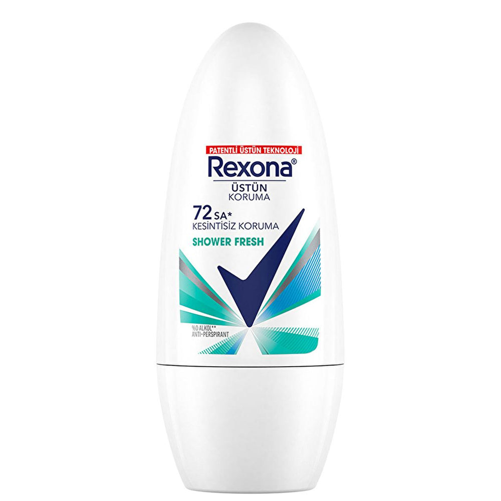 Rexona Shower Fresh Roll-On Deodorant - 72 Hour Odor & Wetness Protection for Women | Long Lasting Antiperspirant Rexona Shower Fresh Roll-On: 72-Hour Deodorant Protection roll on deodorant, 72 hour deodorant, shower fresh deodorant, womens deodorant, long lasting deodorant, odor protection, wetness protection, antiperspirant deodorant, deodorant, antiperspirant, women's hygiene, body odor, sweat protection, all-day freshness, active women, hygiene, odor control, continuous protection, refreshing scent, con