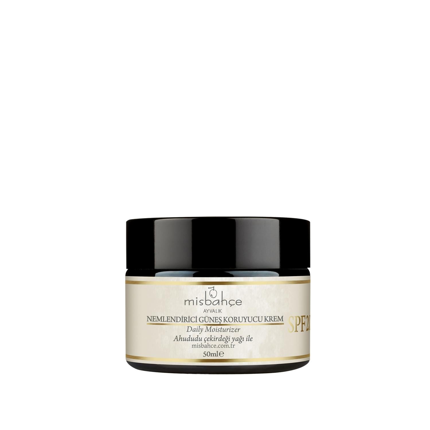 Misbahçe Moisturizing Sun Protective Cream SPF20 - Hydrating Skincare with UV Protection Misbahçe SPF20 Moisturizing Sun Cream - Hydrate & Protect Moisturizing sun cream, SPF20 sun protection, Sun protective cream, Hydrating skincare, UV protection cream, Moisturizing Skincare, Sun Protection, Skincare Products, Cosmetic Cream, Protective Skincare, Hydrating Cream, Sun Care, Skin Hydration, UV Protection