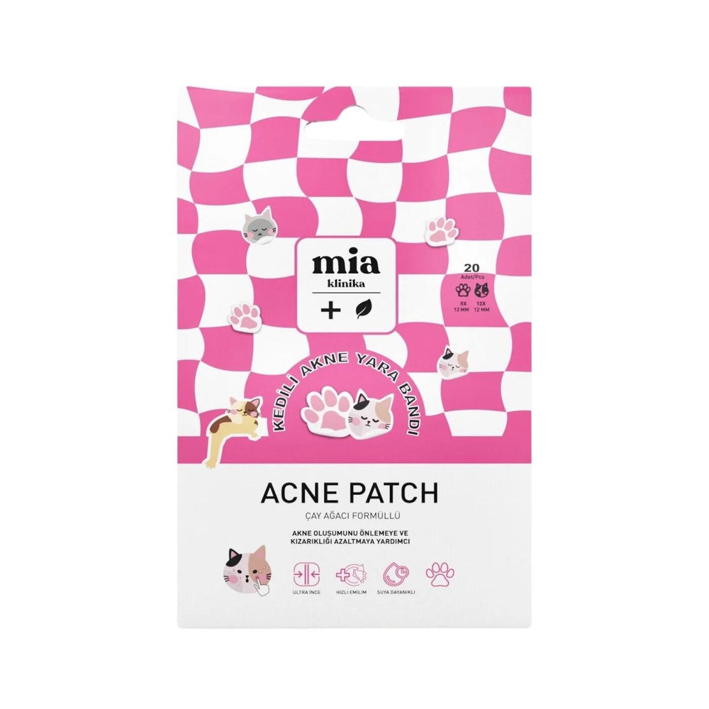 Mia Klinika Cat-Shaped Blemish Patches for Spot Care 20 Count