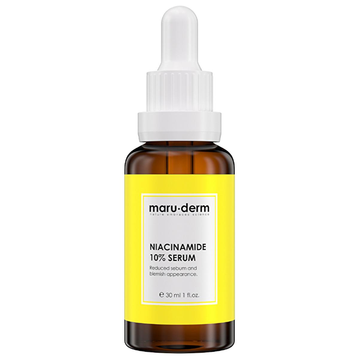 Maruderm Niacinamide 10% + Hyaluronic Acid Serum: Brighten, Hydrate & Balance Oily Skin | Even Skin Tone, Reduce Pores Maruderm Niacinamide Serum: Brighten & Hydrate Oily Skin Niacinamide serum, Hyaluronic acid serum, Skin brightening serum, Oil control serum, Even skin tone serum, Face serum for oily skin, Hydrating face serum, Maruderm serum, Niacinamide, Hyaluronic Acid, Panthenol, Allantoin, Face Serum, Skin Care, Beauty, Oily Skin, Combination Skin, Uneven Skin Tone, Redness, Inflammation, Skin Healing