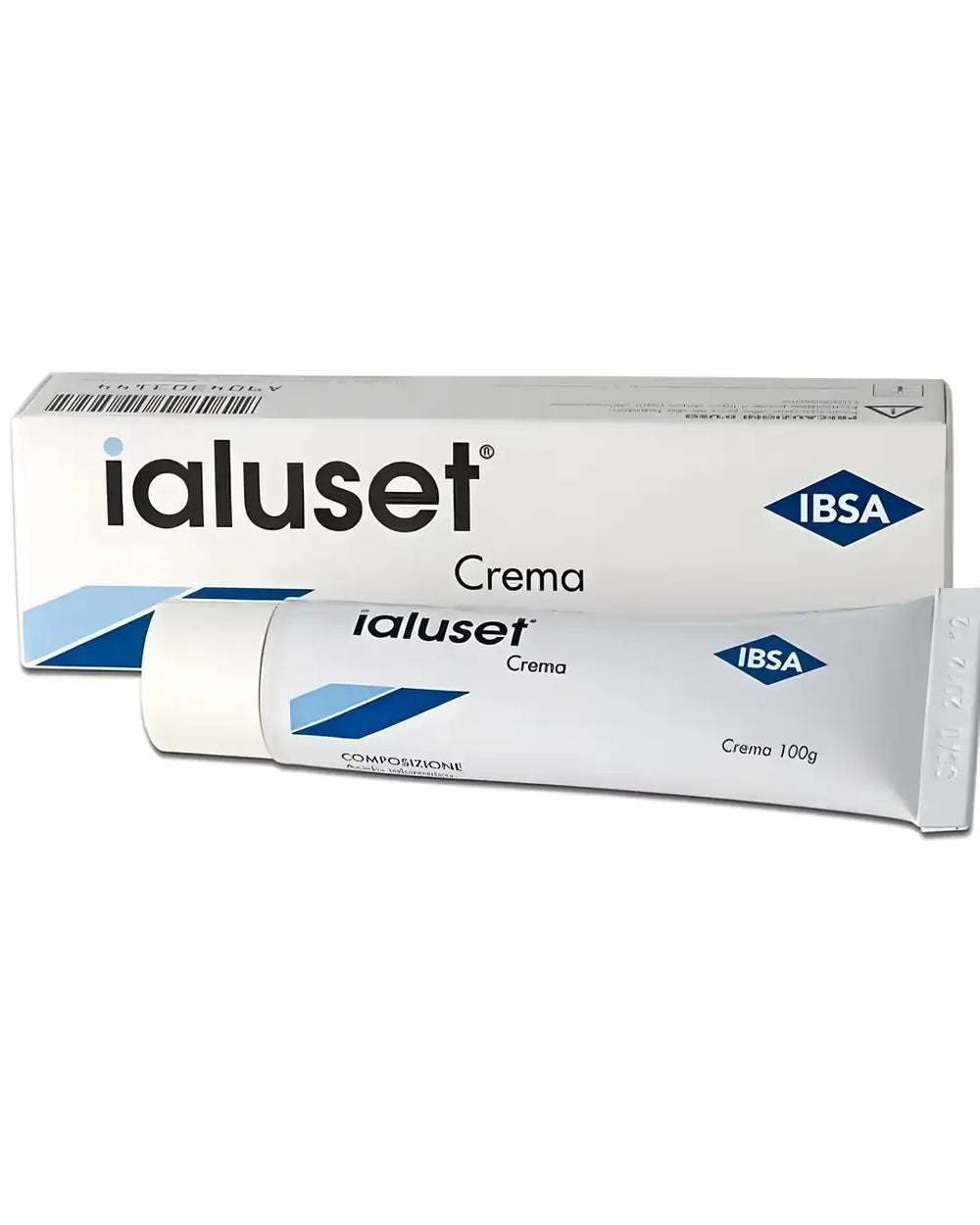 Ibsa Ialuset Cream Pure Hyaluronic Acid Moisturizer 100g
