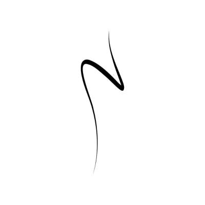 Golden Rose Waterproof Vegan Eyeliner - Midnight Black, Matte Finish, Liquid Eyeliner for Precise Application - view 3