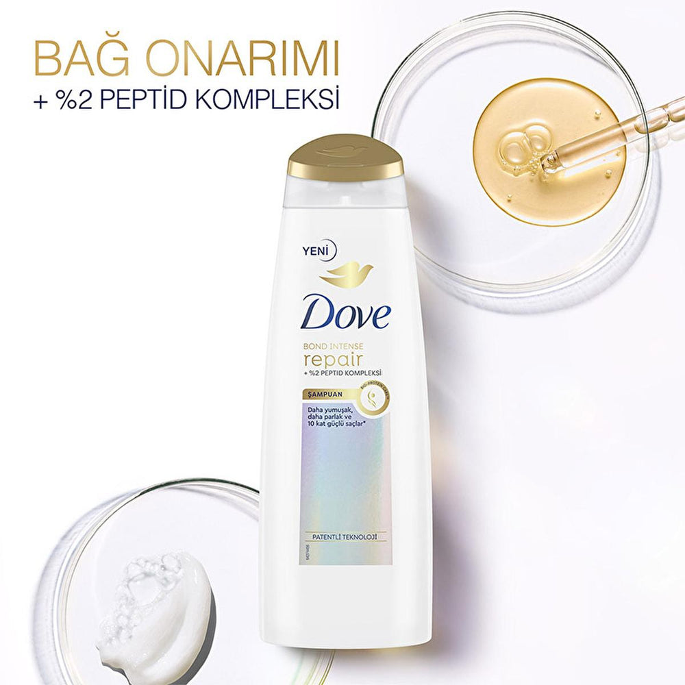 Dove Bond Intense Repair Shampoo - Advanced Hair Repair for Damaged & Chemically Treated Hair, Peptide Complex, 13.53 fl oz Dove Bond Intense Repair Shampoo: Fix Damaged Hair Dove Bond Intense Repair Shampoo, Hair Repair Shampoo, Damaged Hair Treatment, Peptide Complex Shampoo, Shampoo for chemically treated hair, Shampoo for heat damaged hair, Hair strengthening shampoo, Bio-Protein Care Shampoo, Dove hair repair, shampoo for damaged hair repair, Dove, hair shampoo, damaged hair, chemically treated hair, h