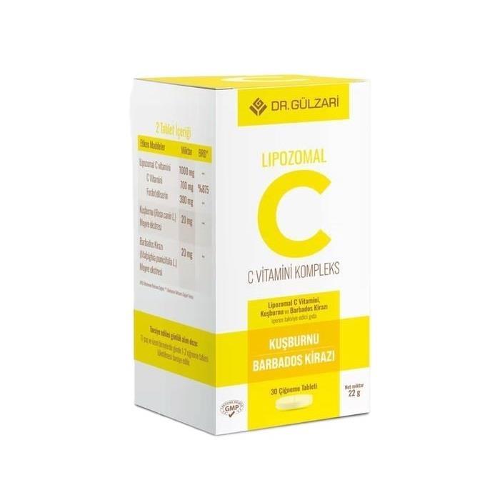 Dr. Gulzari Vitamin C Complex Daily Supplement 30 Tablets