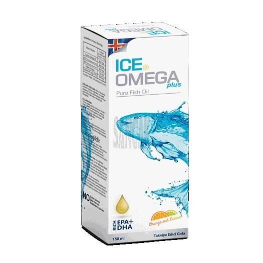 Ametis Ilac IceOmega Plus Fish Oil Omega-3 Liquid 150ml