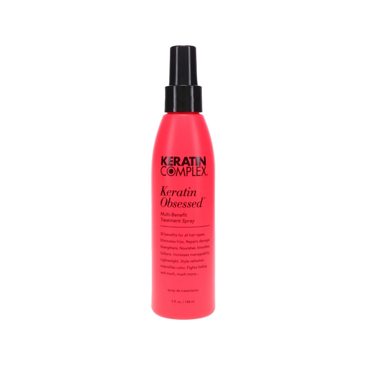 Keratin Complex Keratin Obsessed Hair Care Spray for Repair & Nourishment - 148ml, Keratin-based Formula Keratin Complex Hair Care Spray for Repair Keratin hair spray, Hair care products, Keratin Complex, Hair nourishment, Hair repair spray, Hair repair, Hair nourishment spray, Keratin-based hair care, Hair care spray for dry hair, Hair care spray for damaged hair