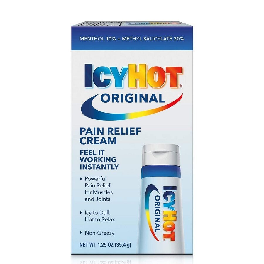 IcyHot Original Pain Relief Cream Soothing Muscle Rub 1.25oz