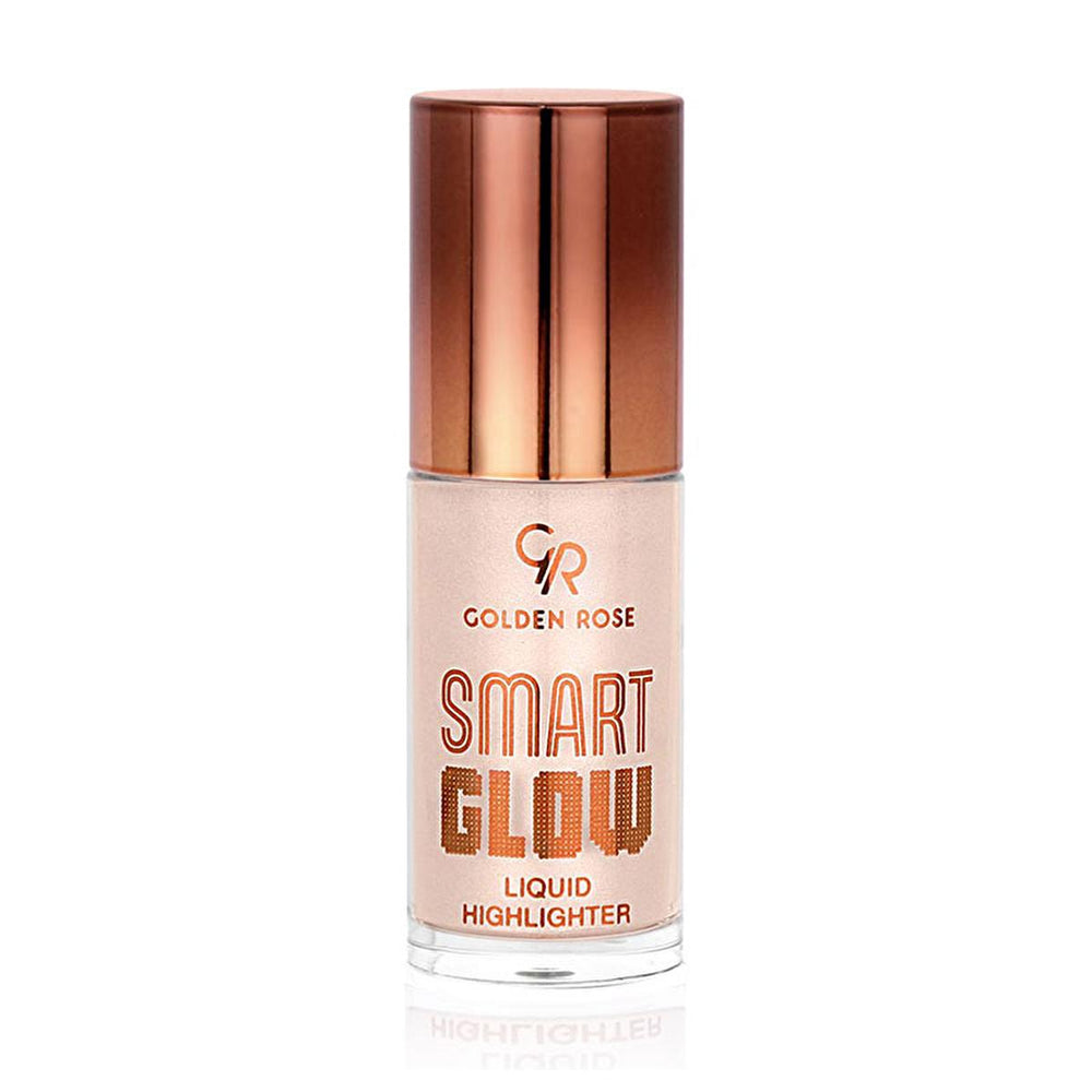 Golden Rose Smart Glow Liquid Highlighter No:201 - Radiant Glow Makeup for a Flawless Complexion - Highlighter