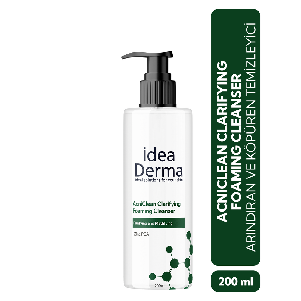 Idea Derma AcniClean Clarifying Foaming Cleanser 200 ml