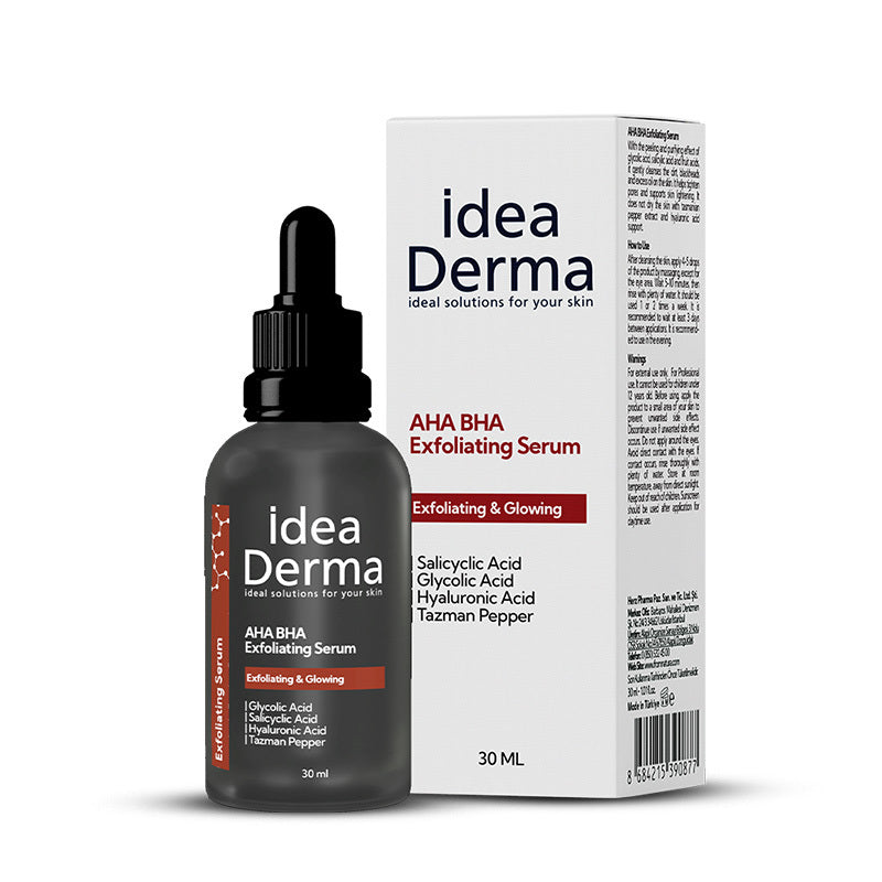 Idea Derma AHA BHA Exfoliating Serum for Brightening 30 ml