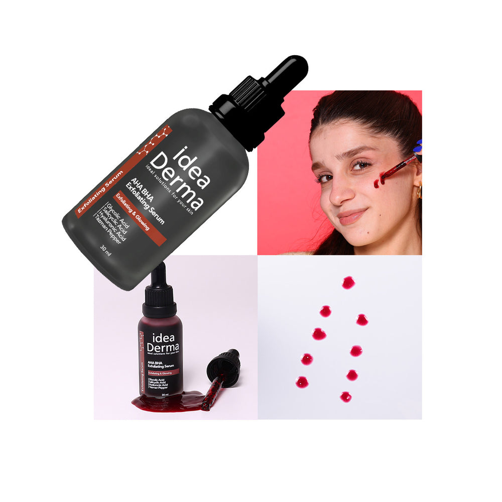 Idea Derma AHA BHA Exfoliating Serum for Brightening 30 ml