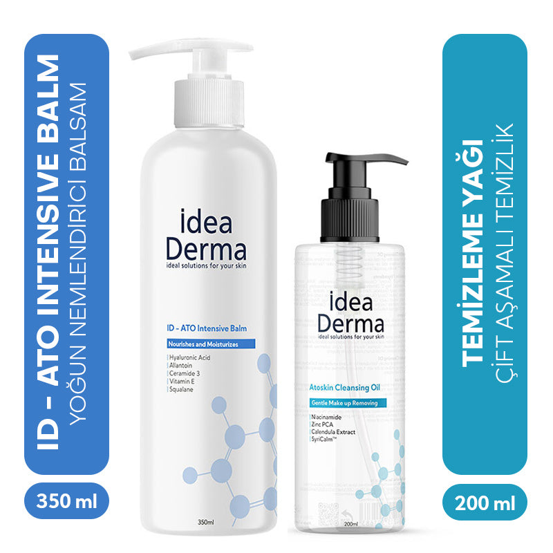 Idea Derma Ato Moisturizing Care Set for Dry Skin 2-Piece