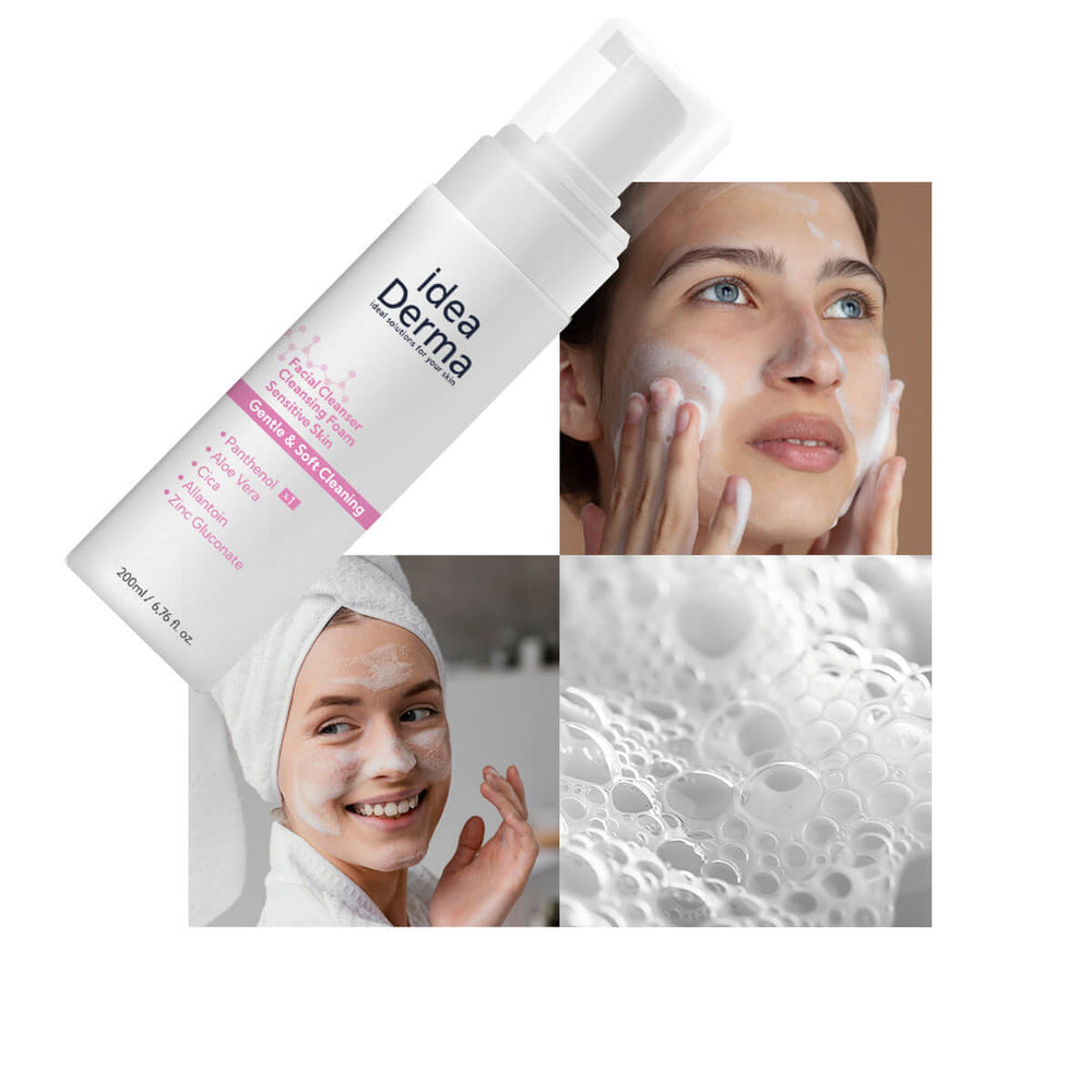 Idea Derma Sensitive Skin Cleansing Foam with Centella 200 ml