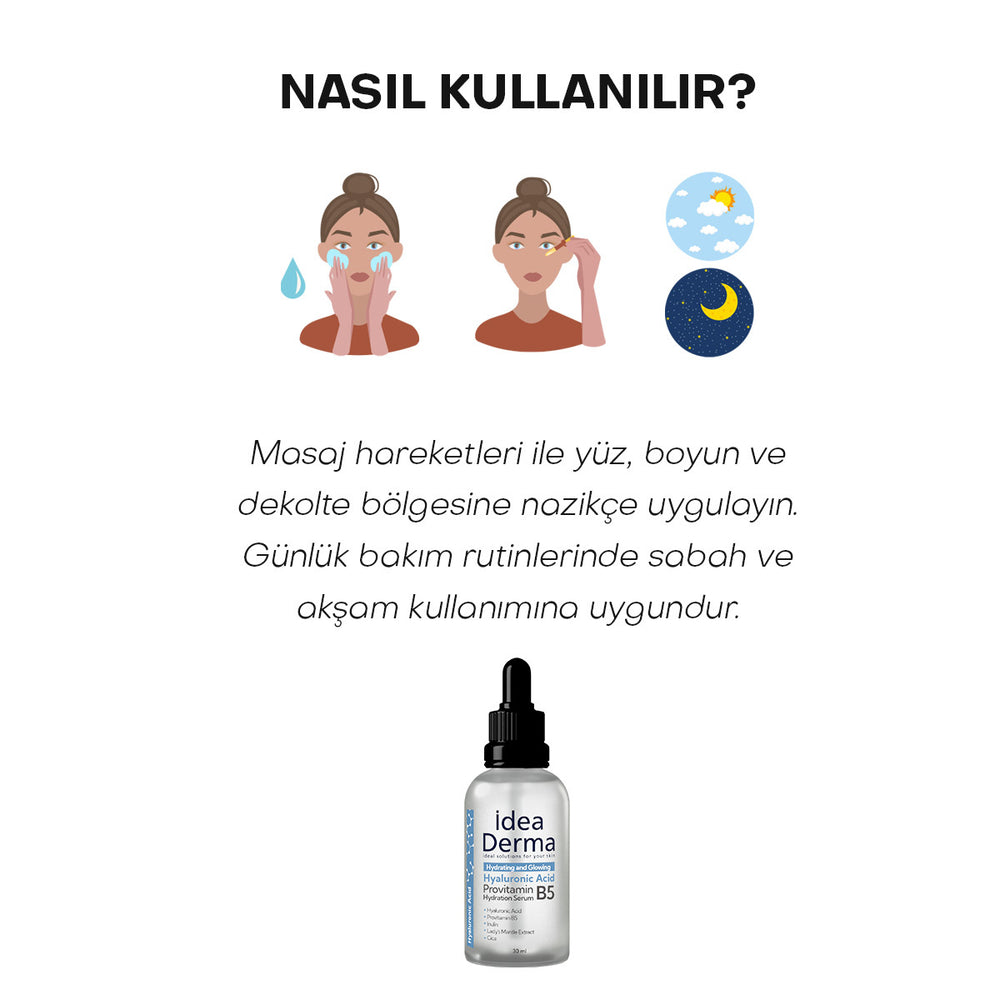 Idea Derma Hyaluronic Acid & B5 Hydrating Serum 30 ml