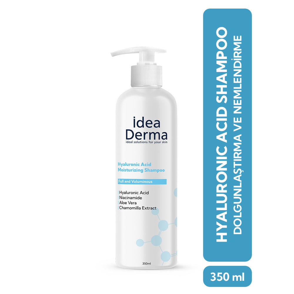 Idea Derma Hyaluronic Acid Moisturizing Shampoo for Volume 350 ml
