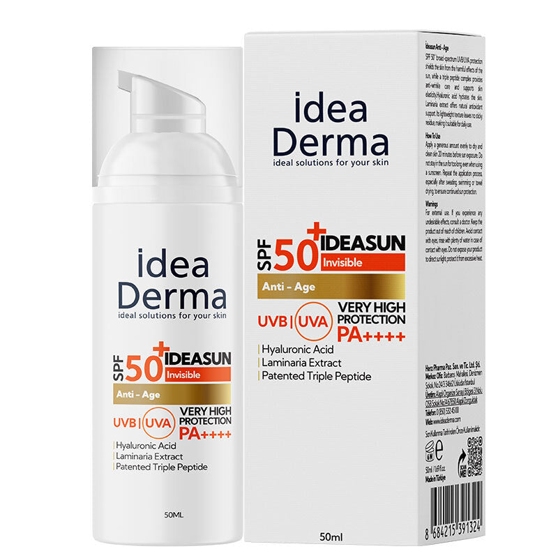 Idea Derma Ideasun Anti Age SPF 50+ Sunscreen 50 ml