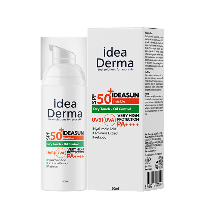 Idea Derma Ideasun Dry Touch SPF50+ Matte Sunscreen 50 ml