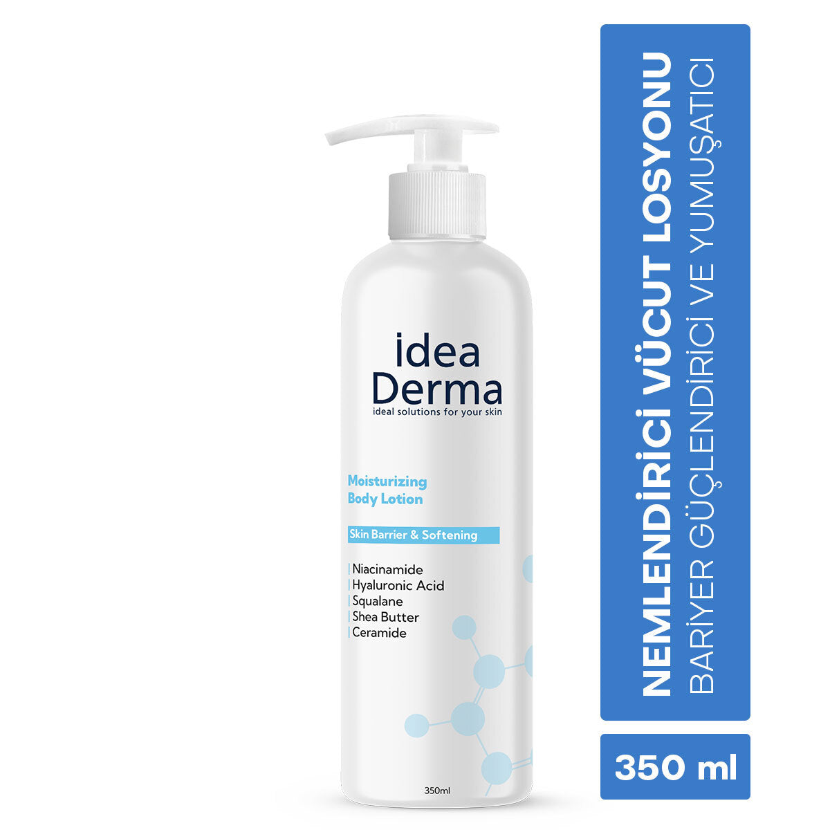 Idea Derma Moisturizing Body Lotion with Ceramide 350 ml