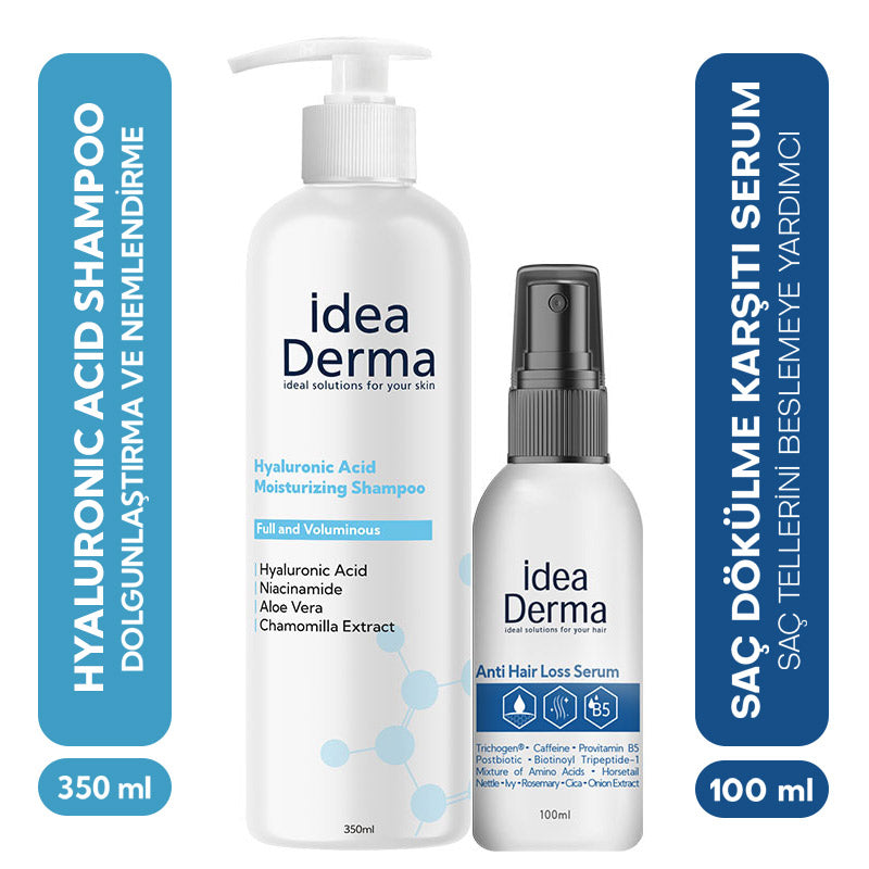Idea Derma Anti-Hair Loss Set with Hyaluronic Acid 2-Piece Kit