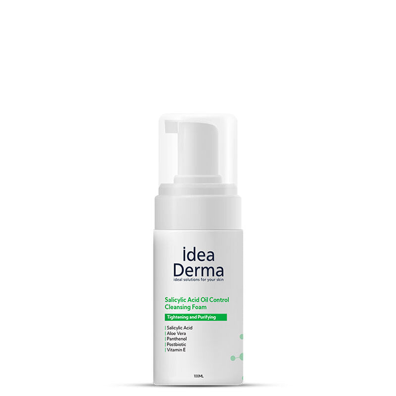 Idea Derma Salicylic Acid Face Wash Foam for Oily Skin 100 ml