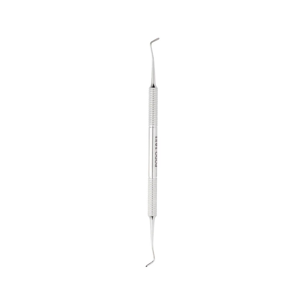 STALEKS Professional Double-Sided Pedicure Curette Type 1 - Precise Foot Care Tool for Beauty Professionals and Personal Use STALEKS Double-Sided Pedicure Curette Type 1 - Precise Foot Care Pedicure curette, Foot care tool, Double-sided curette, STALEKS Podo 10, Type 1 pedicure tool, Beauty professional tools, Personal foot care, Precision pedicure, Stainless steel curette, Professional pedicure tools, At-home pedicure solutions, Foot care for professionals, High-quality pedicure tools