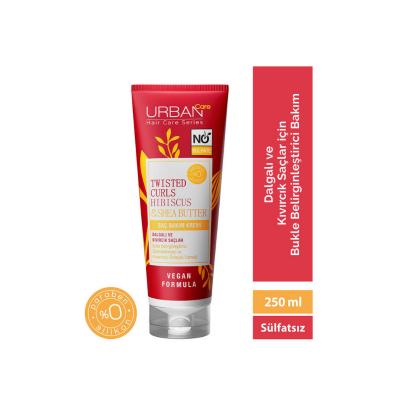 URBAN Care Twisted Curls Sulfate-Free Hair Cream with Hibiscus & Shea Butter - Moisturizing & Nourishing for Curly & Wavy Hair - image 5