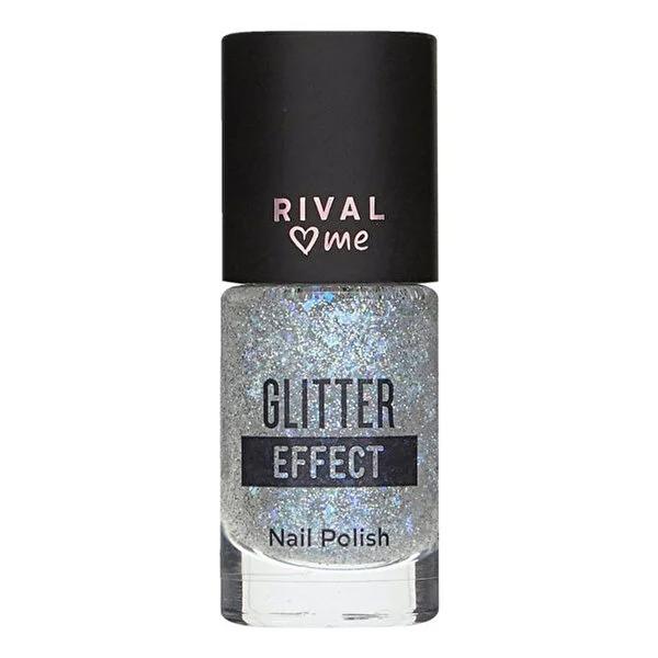 Rival Loves Me Oje No:03 Glam Effect Fairytale Nail Polish - 9ml Glitter Polish for Nail Art & Design Glam Effect Fairytale Nail Polish - 9ml Glitter Polish nail polish, glam effect nail polish, fairytale nail art, 9 ml nail polish, glitter nail polish, nail beauty products, nail art supplies, nail enhancement solutions, beauty products, cosmetics, nail care