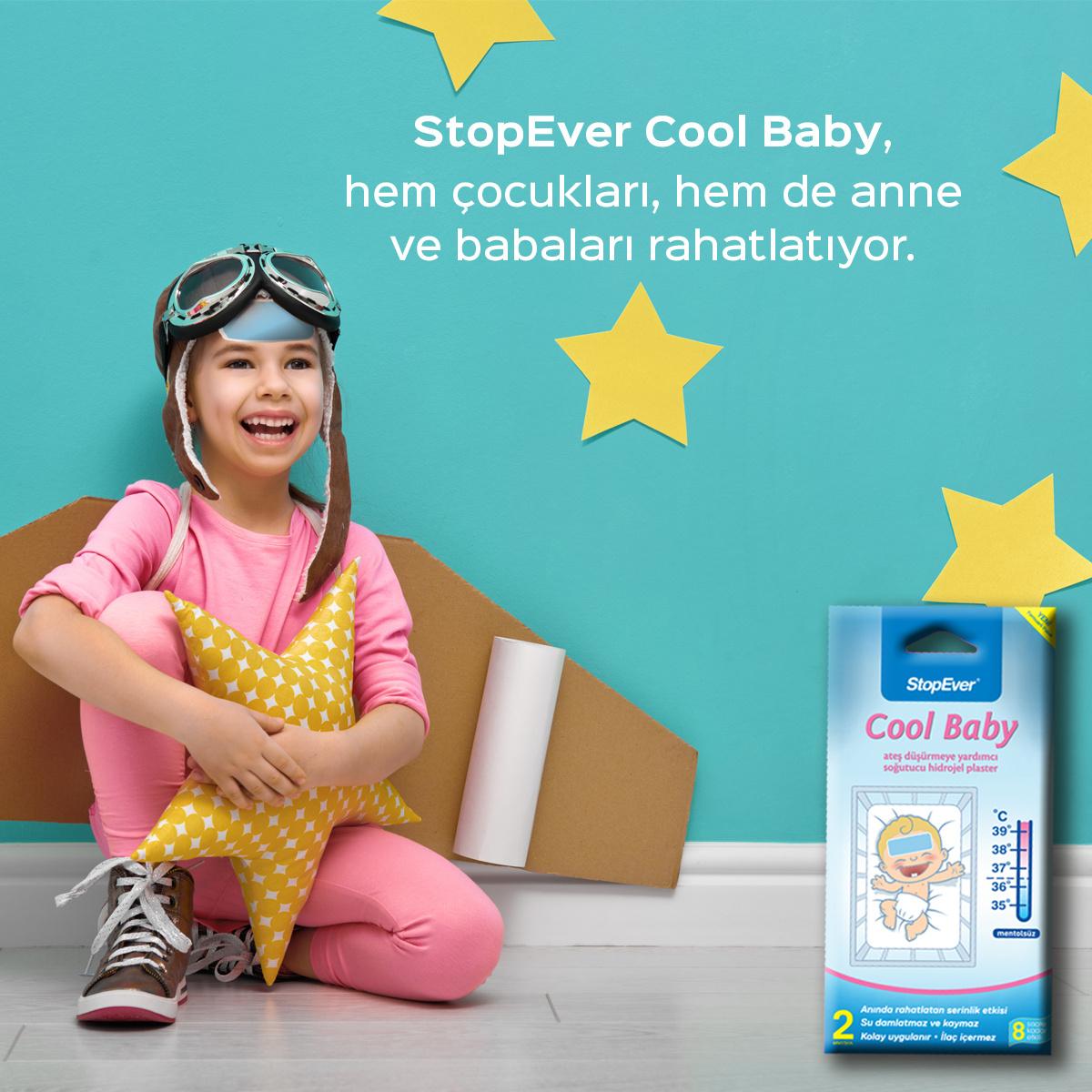 StopEver Cool Baby Cooling Hydrogel Patch for Fever Relief in Children - Non-Medicated, Easy to Use, Up to 8 Hours of Relief StopEver Cool Baby Hydrogel Patch for Fever Relief Fever relief for children, Cooling hydrogel patch, Non-medicated fever reducer, Hydrogel plaster for fever, Baby fever relief patch, Children's health products, Fever relief solutions, Non-medication fever relief, Cooling patches for kids, Parenting essentials, Child care products