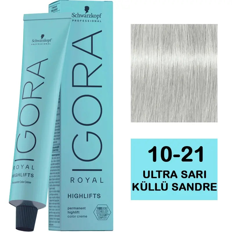 Igora Royal Highlifts Permanent Color 10-21 Ultra Blonde 60ml